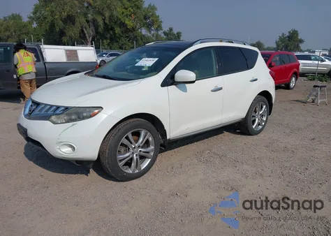 2009 Nissan Murano Le z USA, uszkodzony, nr VIN JN8AZ18W59W112803